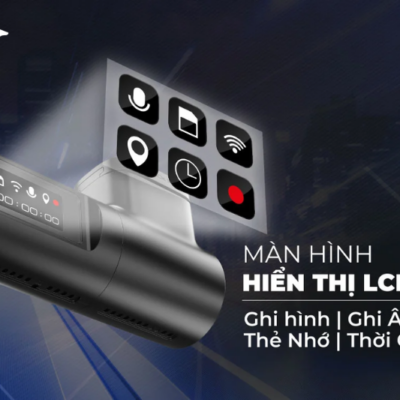 Camera hành trình TS-C9P với màn hình hiển thị LCD 0.96
