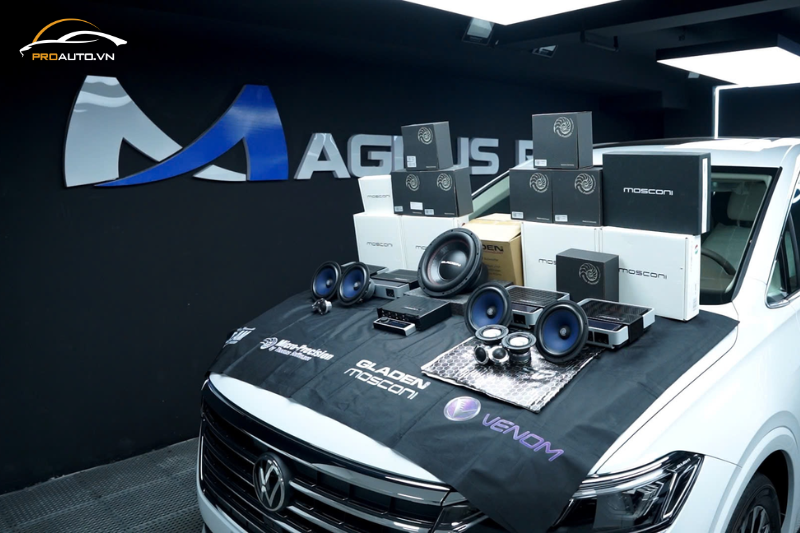 Cấu hình âm thanh xe Volkswagen Viloran