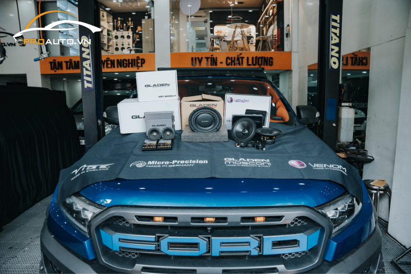 Cấu hình độ âm thanh xe Ford Raptor (1)