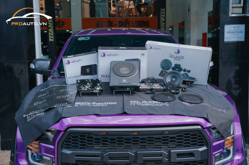 Cấu hình độ âm thanh xe Ford Raptor (2)