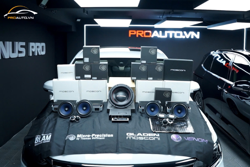 Cấu hình độ âm thanh xe Volkswagen Viloran (2)