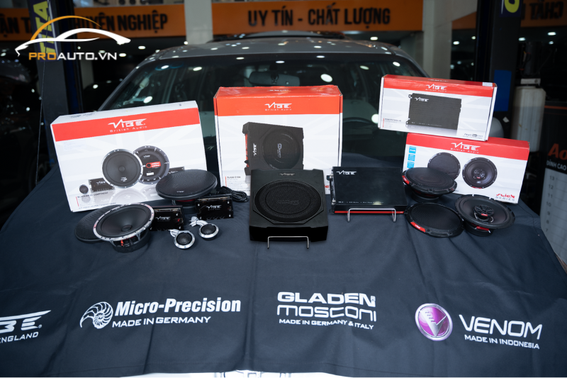 Cấu hình mẫu độ âm thanh xe Toyota Sienna