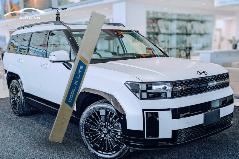 Dán phim cách nhiệt Cool N Lite cho xe Hyundai Santafe 2024
