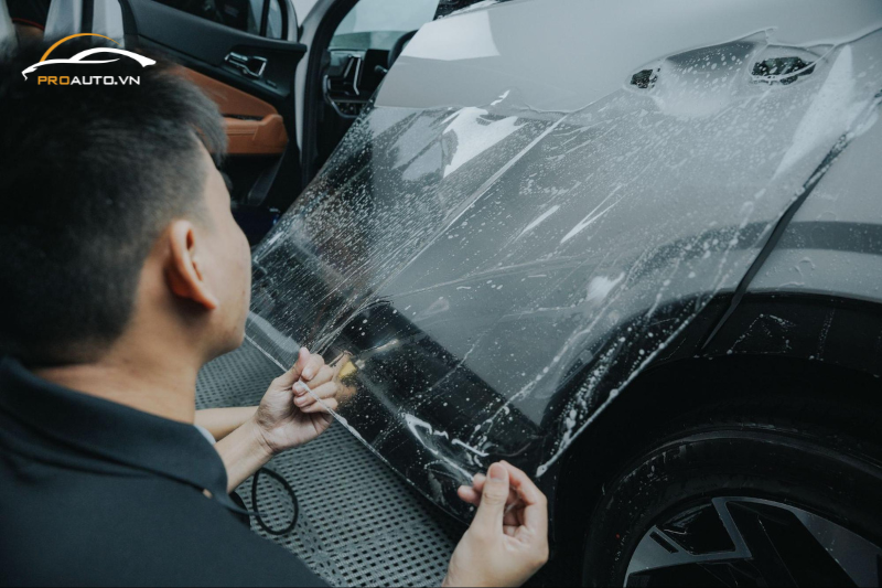 Dán PPF cho ngoại thất xe Kia Sportage