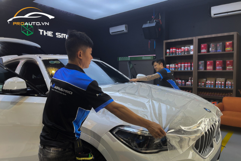 Dán PPF là giải pháp bảo vệ lớp sơn xe BMW hiệu quả