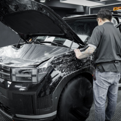 Dán PPF xe Hyundai Santafe 2024 với thương hiệu ASWF