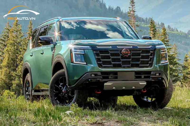 Đầu xe Nissan Patrol 2025