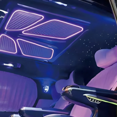 Đèn trần cánh bướm cho xe Hyundai Santafe 2024