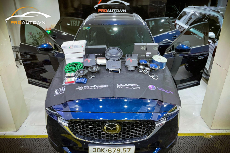 Độ âm thanh xe Mazda CX-5 - Bảng giá 2024