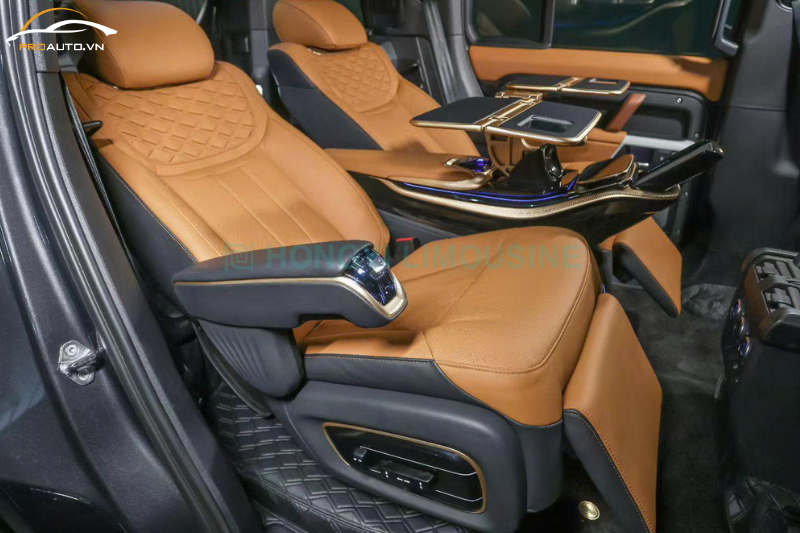 Độ ghế Hongyi SUV Throne 1.0 cho xe Hyundai Santafe 2024