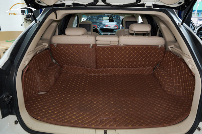 Đổi màu nội thất kết hợp thảm trải sàn cho nội thất Lexus RX350