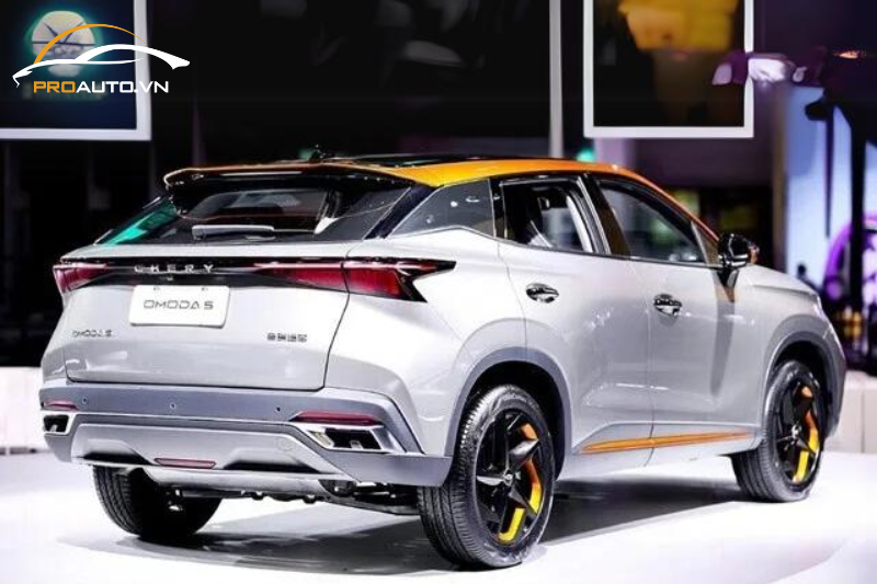 Đuôi xe Chery Omoda S5 2024