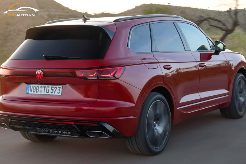 Đuôi xe Touareg 2024