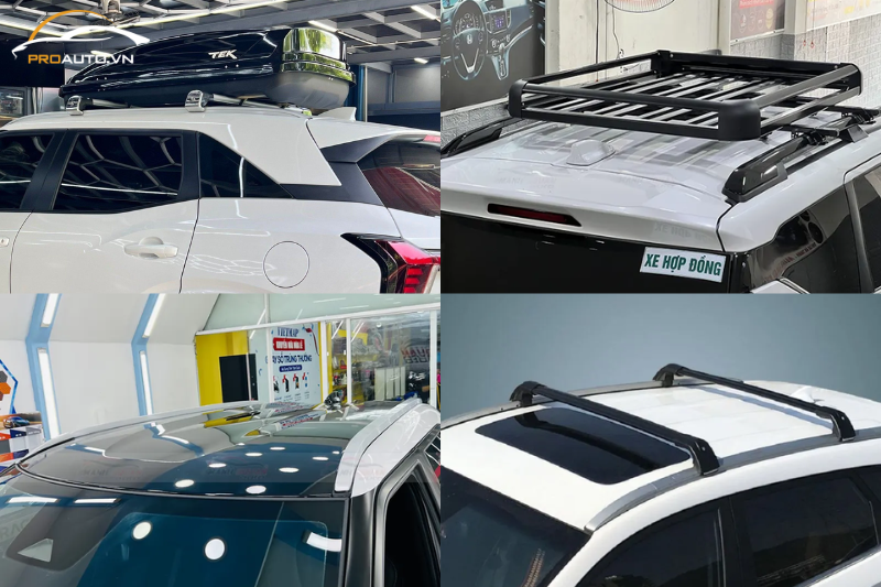 Giá nóc, baga, nóc phi thuyền xe Mitsubishi Xforce 2024