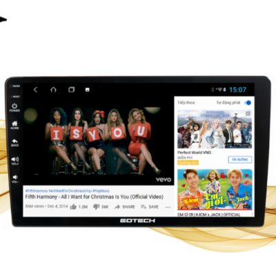 Giải trí đa phương tiện với màn hình ô tô thông minh GT11
