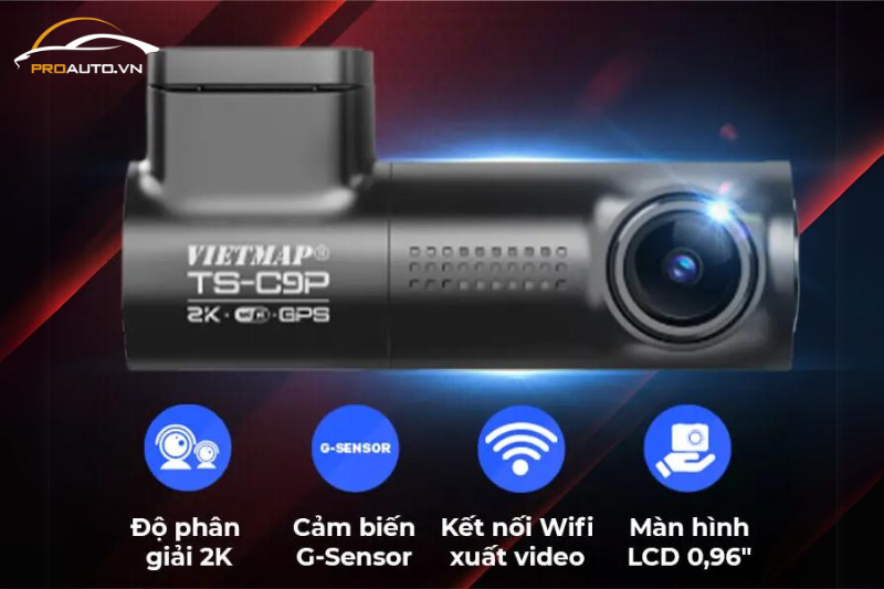 Giới thiệu về camera hành trình TS-C9P