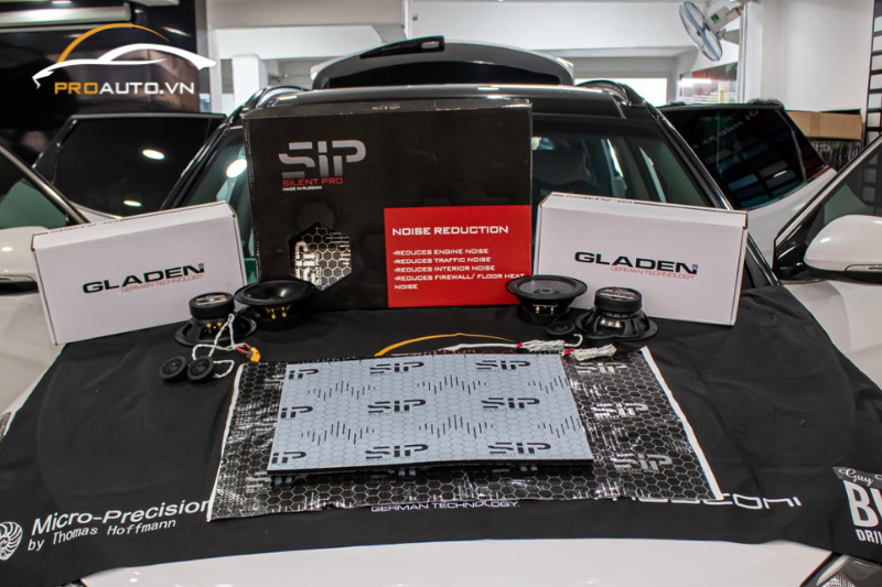 Gói độ loa xe Hyundai Santafe 2024 (2)