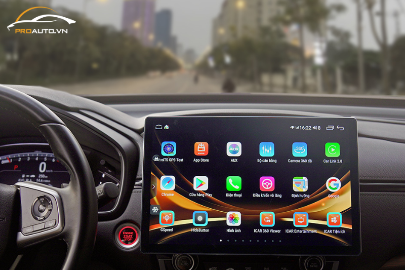 Hệ điều hành Android 12 tiên tiến, kích thước lớn độ phân giải lên đến 2K