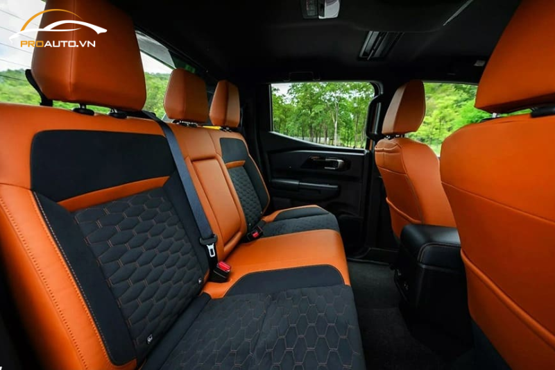 Hệ thống ghế ngồi xe Mitsubishi Triton 2025