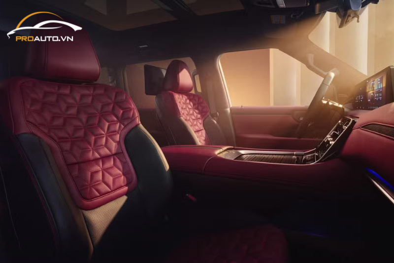 Khoang ghế ngồi xe Nissan Patrol 2025