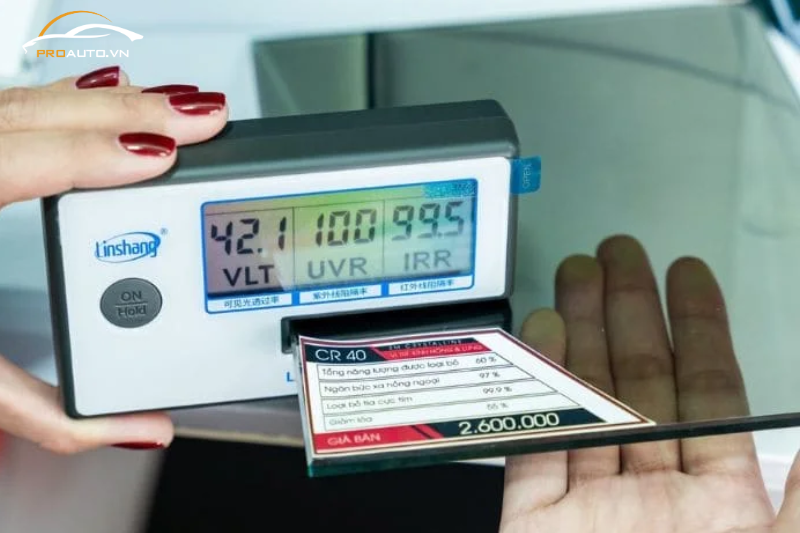 Kiểm tra thông số kỹ thuật bằng máy test chuyên dụng