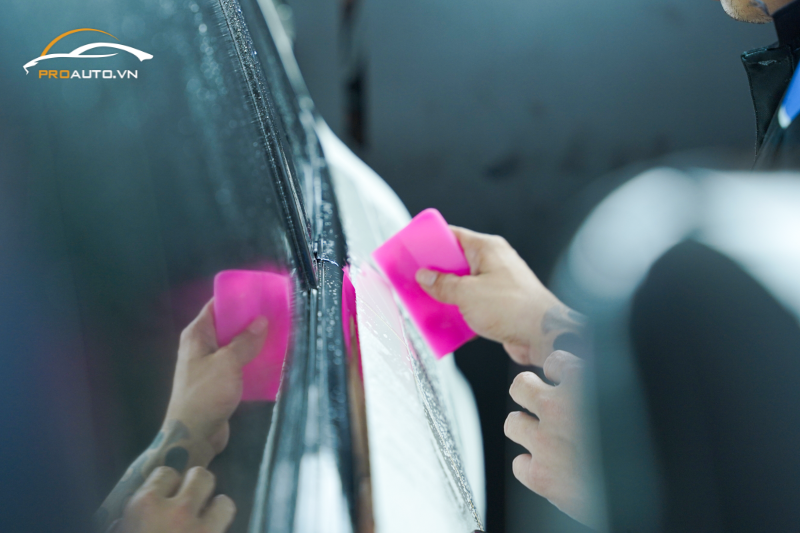 Kinh nghiệm dán phim PPF xe Mercedes GLS450