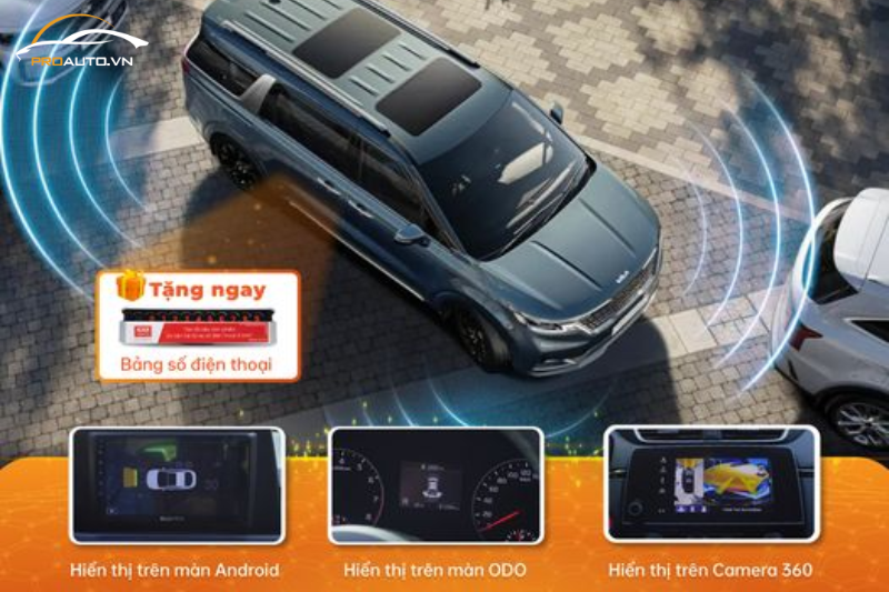 Kinh nghiệm khi chọn cảm biến đỗ ô tô