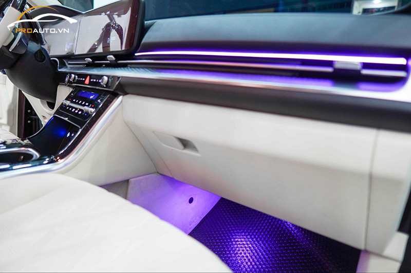 Led nội thất cho Hyundai Santafe 2024