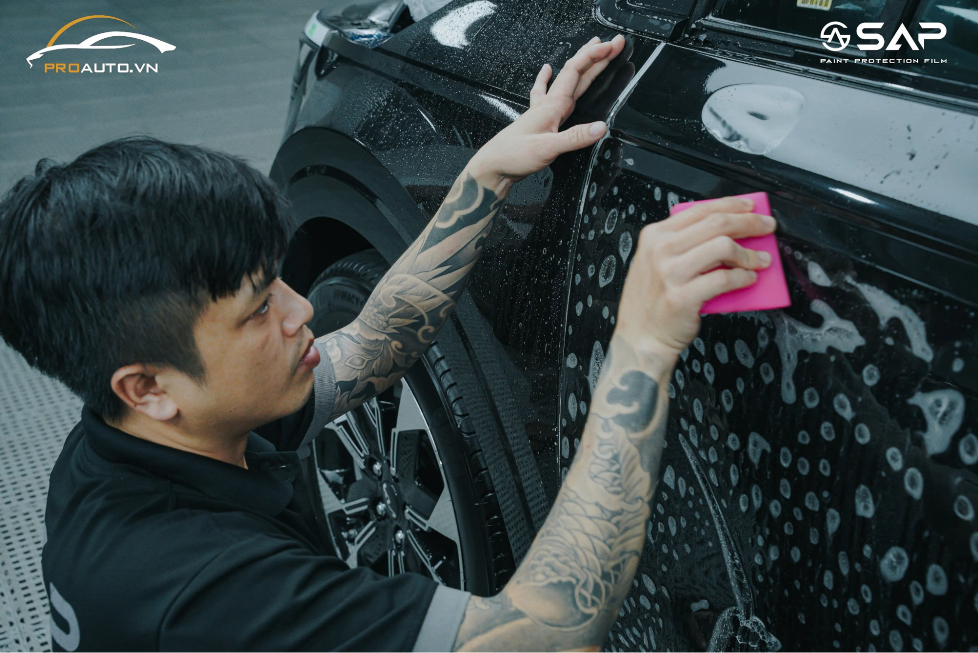 Lưu ý khi dán ppf cho xe ô tô