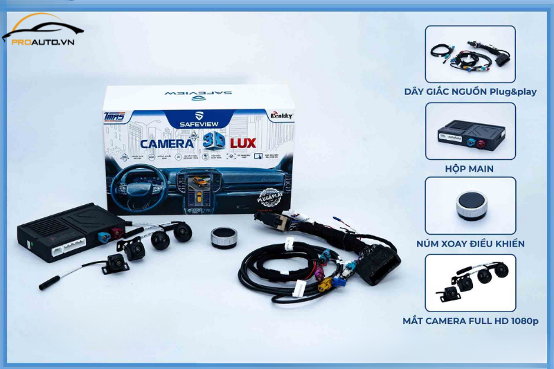 Lưu ý khi lựa chọn camera 360 cho xe Hyundai Santafe 2024