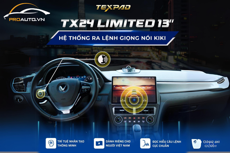 Màn hình Android TexPad TX24 Limited 13 inch