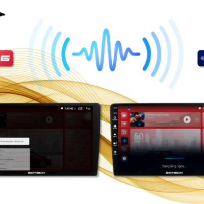 Màn hình GT 11 điều khiển giọng nói tiếng Việt 3 miền