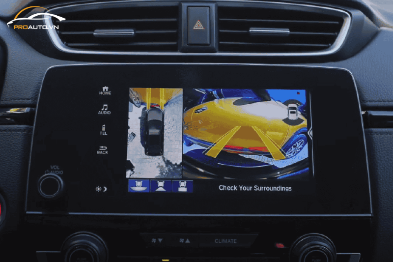 Màn hình hiển thị rõ đầy đủ thông tin, chi tiết