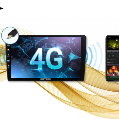 Màn hình thông minh GT11 sử dụng sim 4G kết nối internet tốc độ cao
