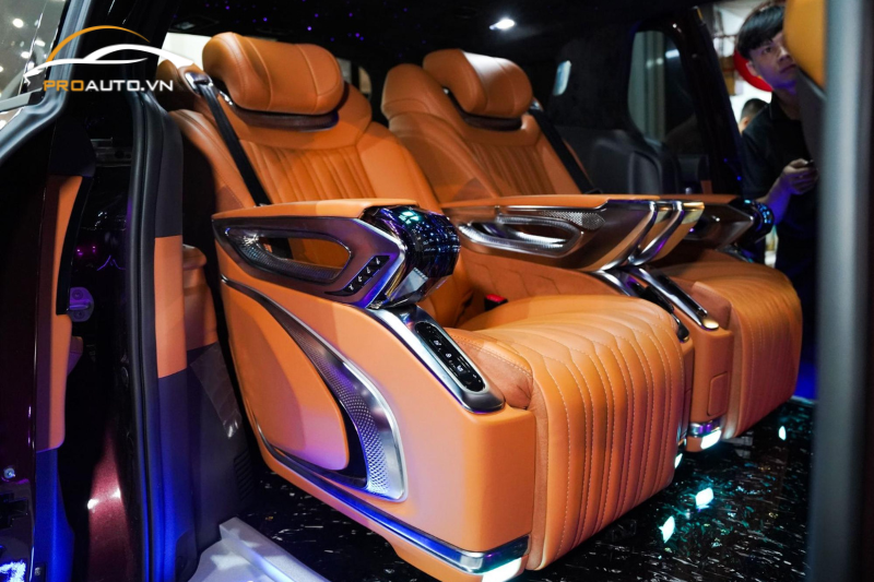 Một số lưu ý cần biết khi độ ghế limousine xe Hyundai Santafe 2024