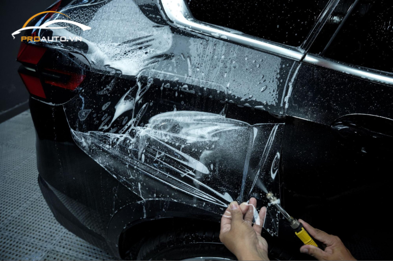 Một số lưu ý mà chủ xe cần biết khi dán phim PPF xe BMW X5