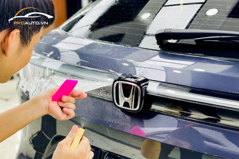 Một số lưu ý mà chủ xe cần biết khi dán phim PPF xe Honda HRV