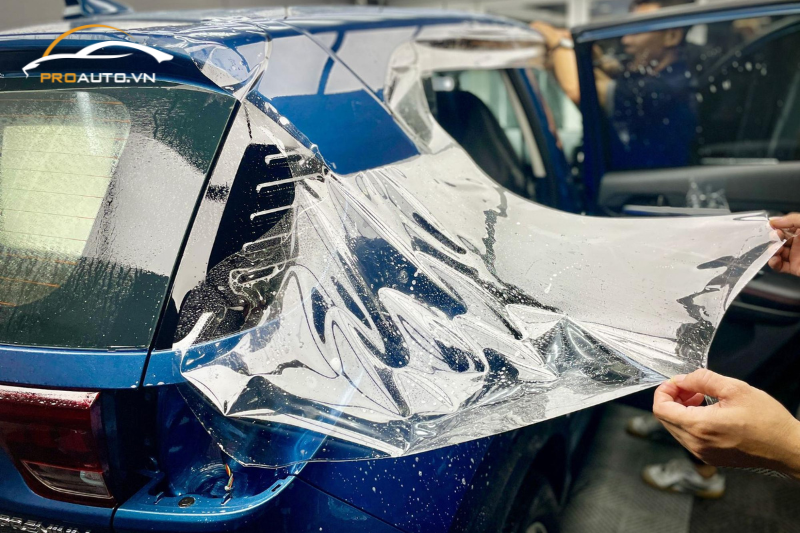 Một số lưu ý mà chủ xe cần biết khi dán phim PPF xe Kia Sonet