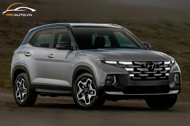 Ngoại thất Hyundai Creta – Trẻ trung, hiện đại