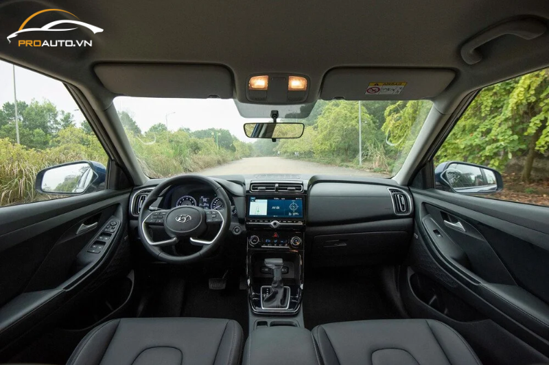 Nội thất Hyundai Creta– Cao cấp, rộng rãi