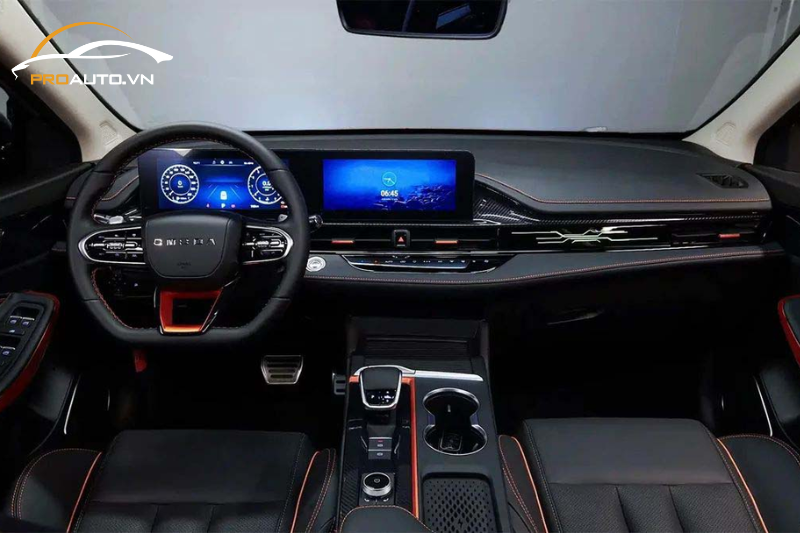 Nội thất xe Chery Omoda S5 2024