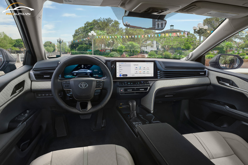 Nội thất xe Toyota Camry 2025