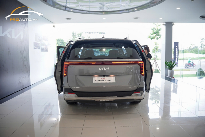 Phần đuôi xe mang đến sự ấn tượng 