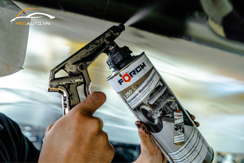 Phủ gầm Forch cho xe Hyundai Santafe 2024