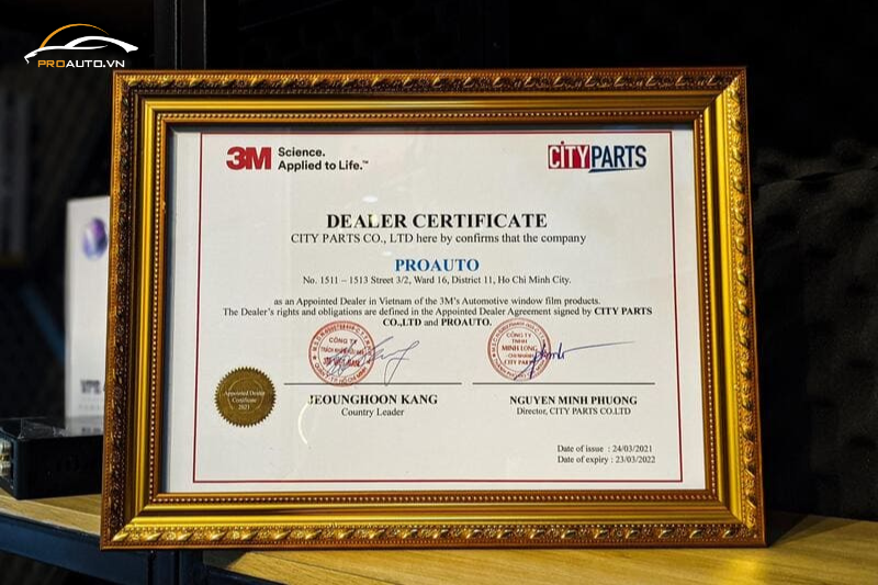 PROAUTO.VN – Đại lý chính hãng phim cách nhiệt 3M tại Việt Nam