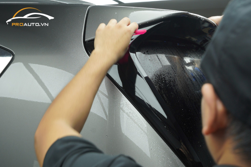 Quy trình dán PPF cho xe hơi tại PROAUTO.VN