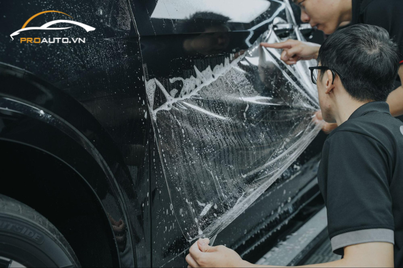 Quy trình dán PPF chuyên nghiệp tại PROAUTO.VN