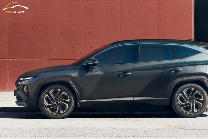 Thân xe Hyundai Tucson Facelift 2025