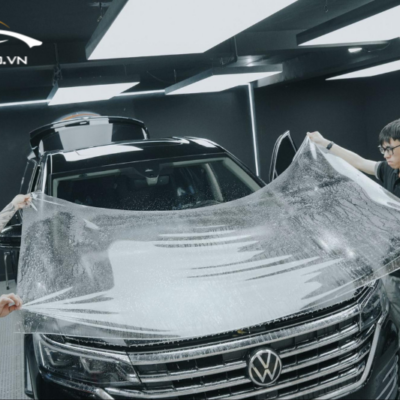 Thi công dán phim PPF xe Volkswagen Viloran tại PROAUTO.VN