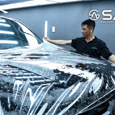 Thi công dán PPF cho xe hơi